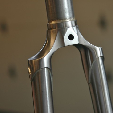 steel bike fork